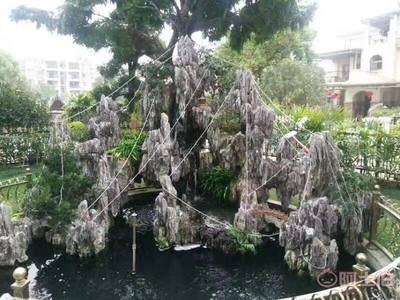 石英选鉴 探秘英德轩内山峰叠石