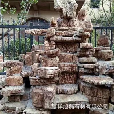 园林庭院假山石 叠石流水间的自然美学